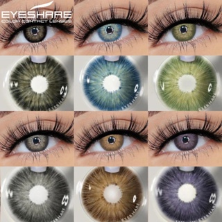Eyeshare คอนแทคเลนส์สีอ่อน PATTAYA Series สําหรับแต่งหน้า 1 คู่