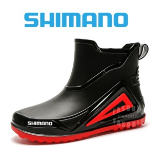 Shimano ใหม่ รองเท้าบูท กันฝน กันน้ํา กันลื่น ทนทาน เหมาะกับฤดูร้อน สําหรับผู้ชาย 2023