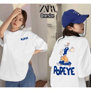 เสื้อยืด Oversize ลาย Popeye_01