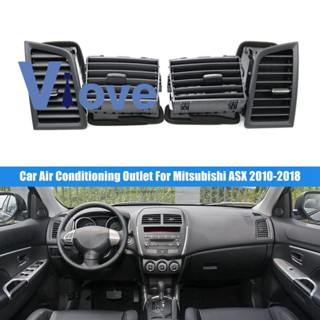 1 Set Car Left Right Central Dash Air Conditioning A/C Vent Outlet Car Air Conditioning A/C Vent Outlet for Mitsubishi ASX 2010-2018