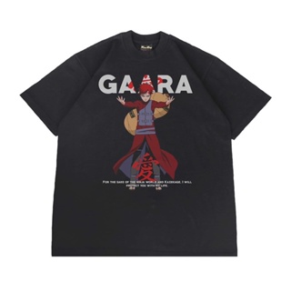 เสื้อยืดแขนสั้นเสื้อ Naruto “Gaara” Bootleg T shirtS-5XL