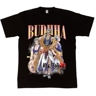 [S-5XL] เสื้อยืด พิมพ์ลายการ์ตูน Budhha Record Of Ragnarok Shuumatsu No Valkyrie Homage Series