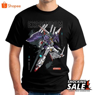 [New Arrival] T-Shirt GUNDAM EXS Custom Design -Black SIZE XS-5XL_01