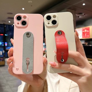 เคสโทรศัพท์มือถือหนังนิ่ม กันกระแทก พร้อมสายคล้องข้อมือ หรูหรา สําหรับ iPhone 12PROMAX 14PROMAX 11 11PROMAX 12PRO 13 13PRO 13PROMAX 14 14PRO 14PLUS