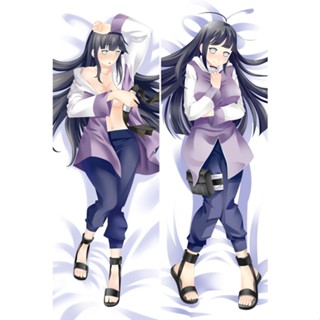 ปลอกหมอน พิมพ์ลายอนิเมะ Sakura Hinata Dakimakura Hugging Body Sasuke Waifu 2 ด้าน สําหรับตกแต่งเตียง