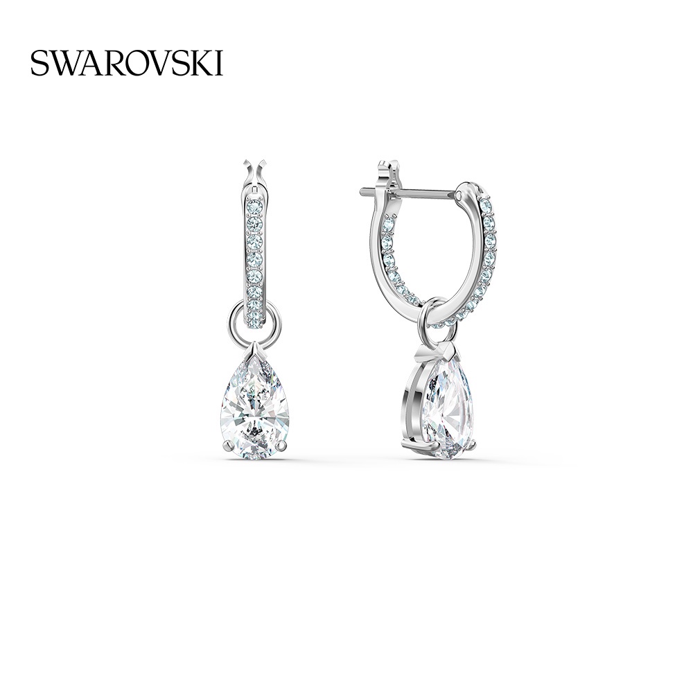 ของแท้-พร้อมส่ง-swarovski-swarovski-attract-ต่างหูอัจฉริยะ-ของขวัญ-สําหรับผู้หญิง