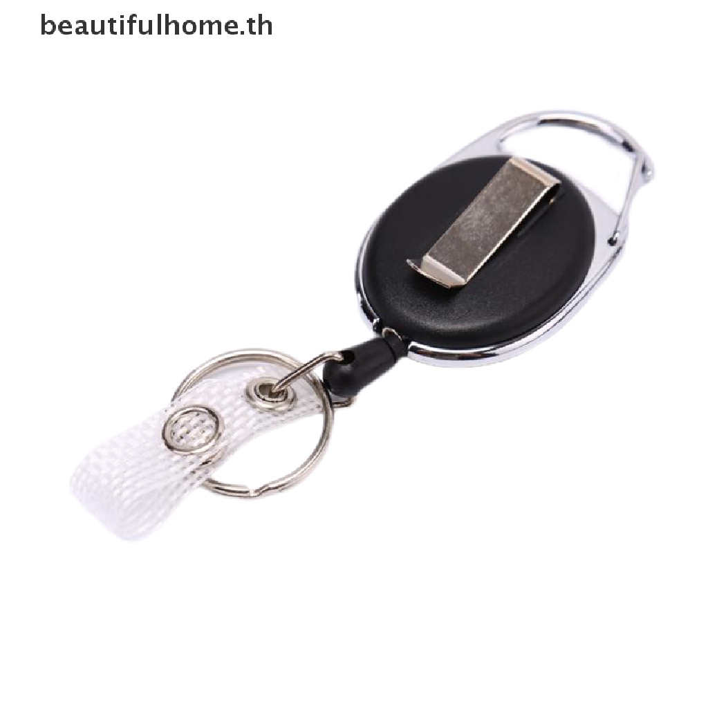 beautifulhome-th-พวงกุญแจเชือกลวดสลิง-เหล็ก-สีดํา-60-ซม-พับเก็บได้-1-ชิ้น