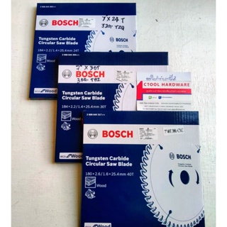 ใบวงเดือน 7 นิ้ว Eco BOSCH บ๊อช 24 ฟัน 30 ฟันและ 40 ฟัน ของแท้ 100% - Authentic Circular blade 7 inches Eco BOSCH Bos...