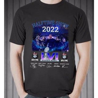 [S-5XL] เสื้อยืด พิมพ์ลาย Super Bowl 2022 Halftime Show เหมาะกับของขวัญวันแม่ แฟชั่นฤดูร้อน