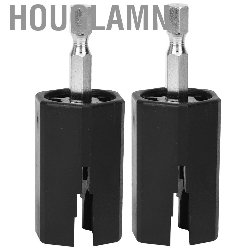 Houglamn 2 X Guitar Electric Drill Bit Winder String Tuning Peg Puller