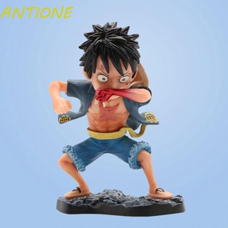 Antione 13ซม.โมเดลฟิกเกอร์ Luffy Action Figures ขนาดมินิของเล่นสําหรับเด็ก