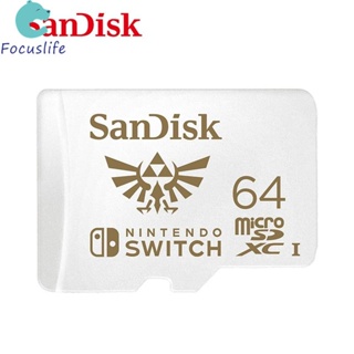 การ์ดหน่วยความจํา Micro-SD SanDisk 64GB 128GB 256GB 512GB สีขาว