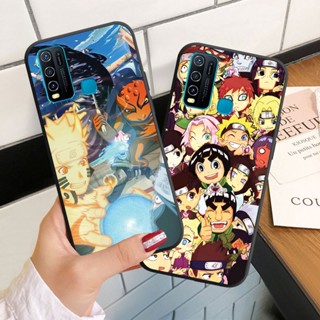 เคสโทรศัพท์มือถือ ซิลิโคนนิ่ม ลายการ์ตูนนารูโตะ สําหรับ Vivo Y30 Y30i Y50 Y51 Y53 Y55 5G