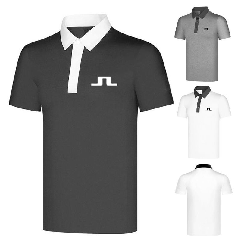 เสื้อโปโลแขนสั้น-ทรงหลวม-ระบายอากาศได้ดี-แฟชั่นฤดูร้อน-สําหรับผู้ชาย