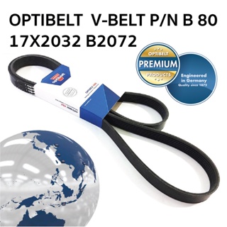 OPTIBELT  V-BELT P/N B 80 17X2032 B2072