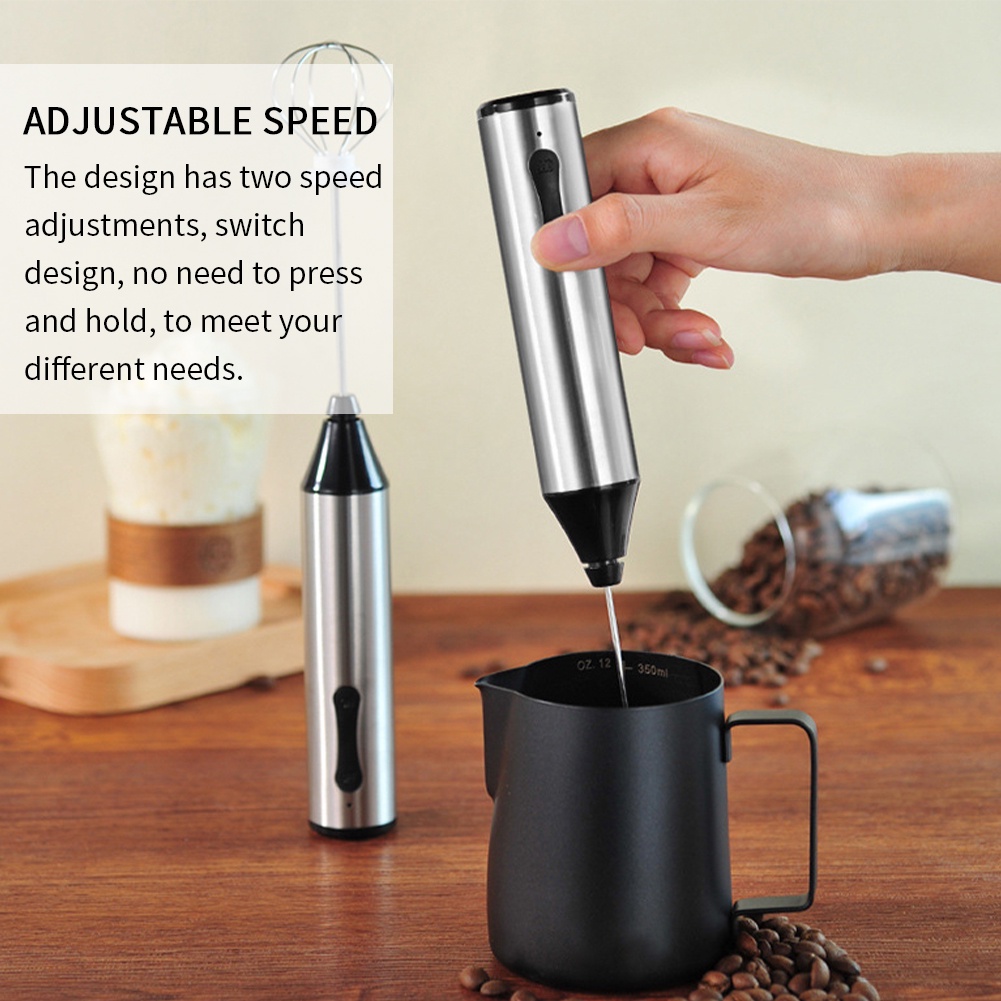 เครื่องกวนกาแฟไฟฟ้า-electric-stirrer-kitchen-gadget-เครื่องตีฟองนมแบบใช้มือถือ-egg-whisk