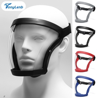Tonylen Active Shield หมวกกันน็อค แบบเต็มหน้า ปรับได้ แบบใส สําหรับขี่จักรยาน กีฬา