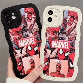 เคสป้องกันโทรศัพท์มือถือ แบบนิ่ม ลายสไปเดอร์แมน กันกระแทก สําหรับ Apple Iphone 11promax 12promax 13promax 14promax 11 14plus xr xs xsmax 6g 7 8Plus