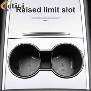 Water Cup Holder Shock Absorption Interior Accessories for Tesla Model 3/Model Y