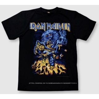 [S-5XL]เสื้อยืด IRONMAIDEN / somewhere back in time