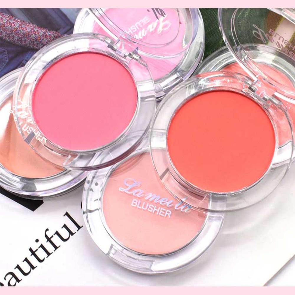 lameila-blusher-บรัชออนเเบบฝุ่น-บรัชออนเนื้อเเมตต์-บรัชออนสำหรับเเต่งหน้า-บรัชออนโทนส้ม-ชมพู-พีช-ติดทน