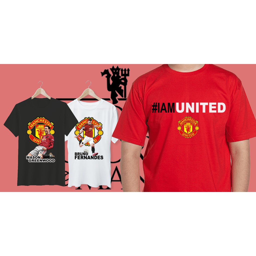 เสื้อยืด-สกรีนลายนักเตะแมนฯ-ยูไนเต็ด-de-gea-man-united-t-shirtผ้าฝ้ายแท้ดูดี