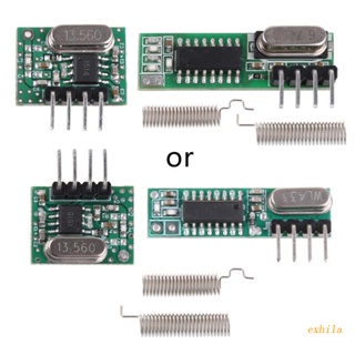 Exhila โมดูลรับส่งสัญญาณ RF 433Mhz สําหรับโมดูลไร้สาย