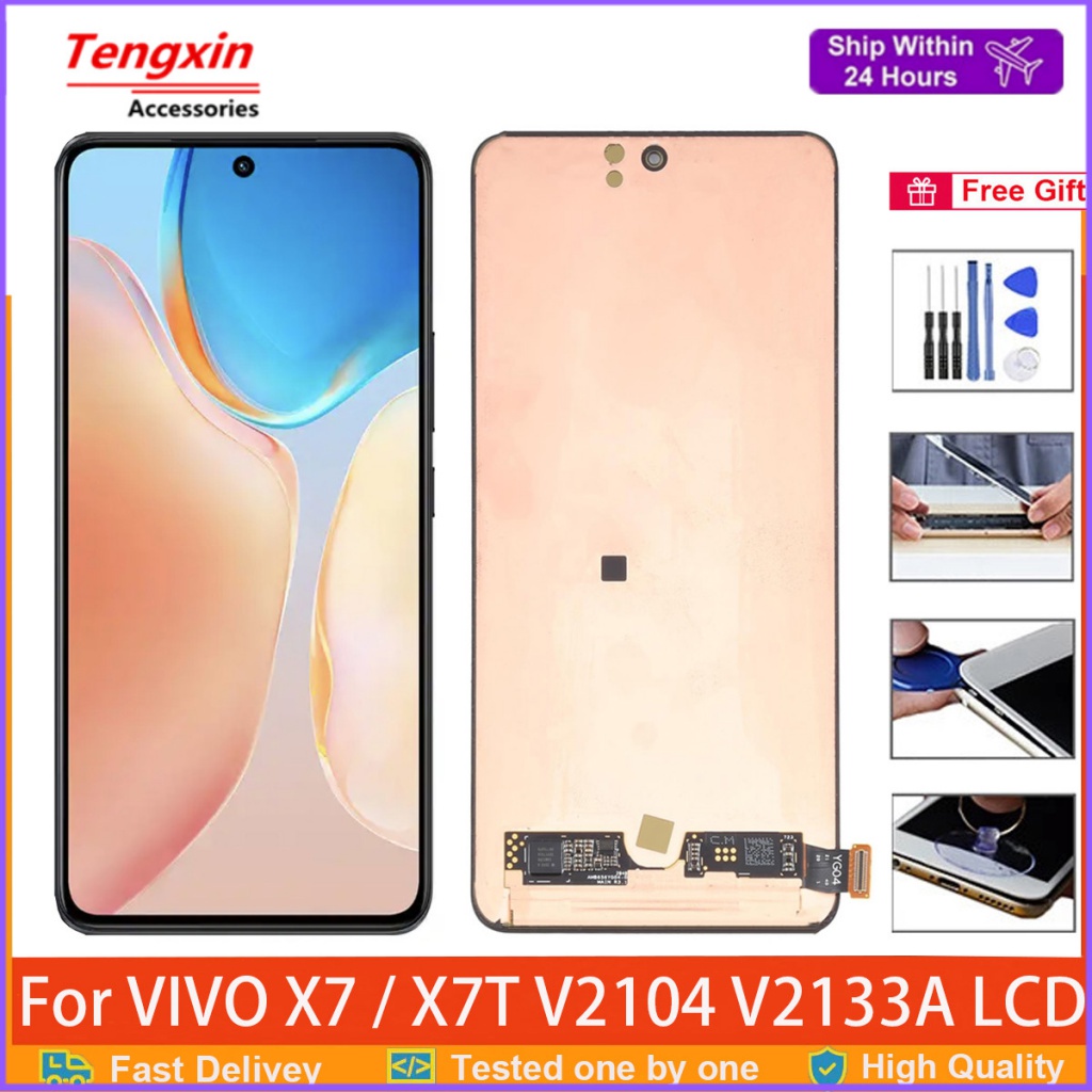 อะไหล่หน้าจอสัมผัสดิจิทัล-lcd-6-56-นิ้ว-x70-สําหรับ-vivo-x70-v2133a-v2104-x70t