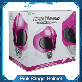 หมวกกันน็อคคอสเพลย์ Hasbro Mighty Morphin Power Rangers Pink Ranger Replica พร้อมขาตั้ง สําหรับของขวัญวันเกิด F0390 K7PT