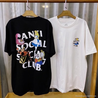GP เสื้อยืดแขนสั้น Anti Social Social Club อลิส SML