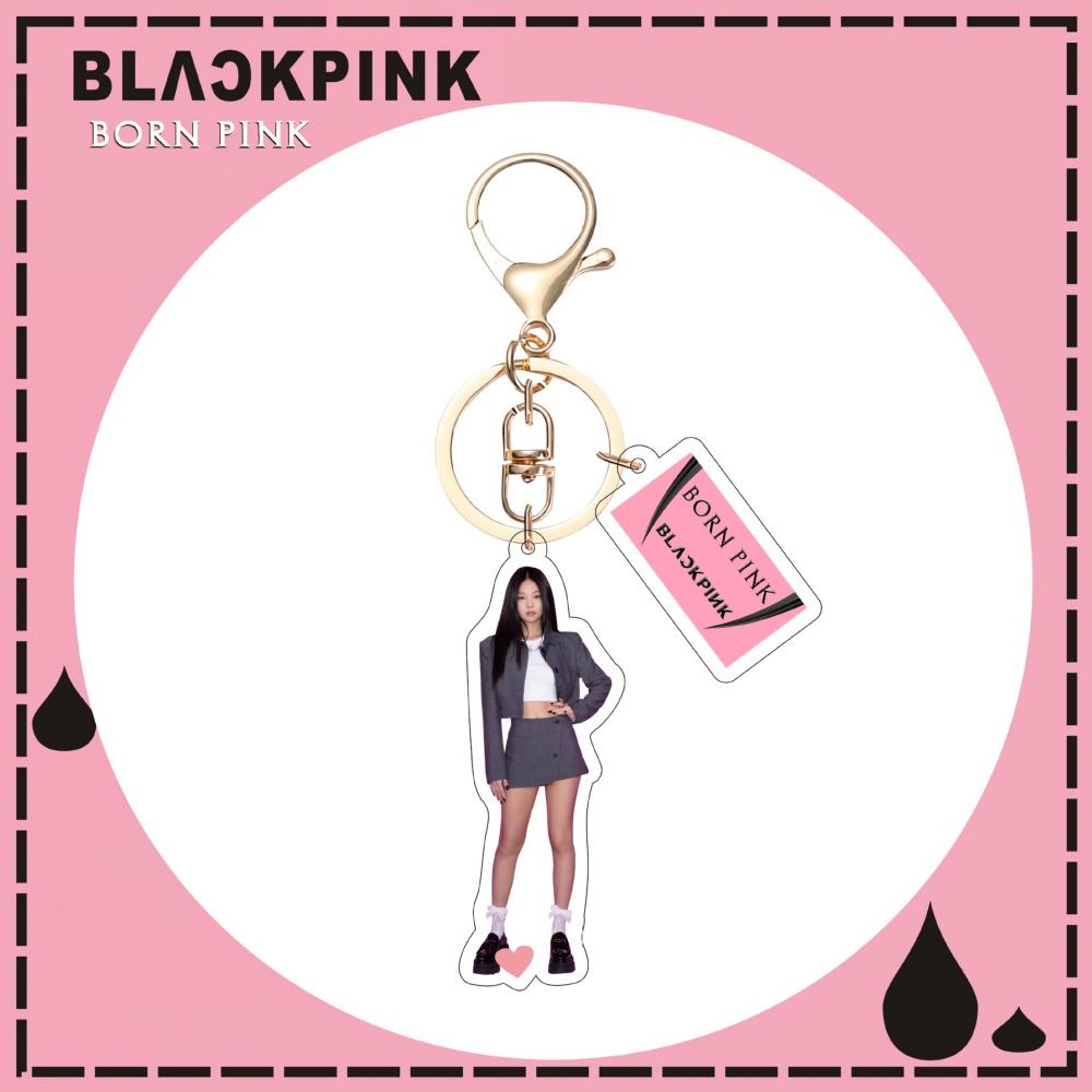 พวงกุญแจอะคริลิค-จี้รูป-blackpink-lisa-rose-jennie-jisoo