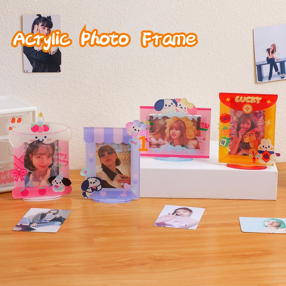 ins-acrylic-card-holder-3-inch-cartoon-dog-transparent-photo-frame-for-idol-photocard-desktop-decoration