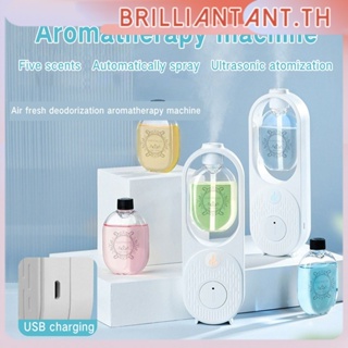 Aroma Diffuser Essential Oil Mini แบบพกพา Air Humidifer Aroma Essential Oil Diffuser Usb Mist Maker Aromatherapy Humidifier สำหรับ Home Office Bri