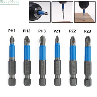 【Big Discounts】1pcs Non-slip Screwdriver Bit Set Electric Impact 50mm PH1/PH2/PH3/PZ1/PZ2/PZ3 Durable#BBHOOD