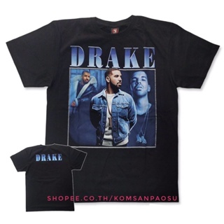 [S-5XL] เสื้อยืด Drake เสื้อแขนสั้น drake เสื้อไซส์ยุโรป