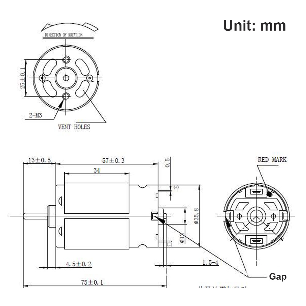 มอเตอร์เกียร์-14-ซี่-18v-dc-สําหรับสว่านเคาะ-metabo-bs18