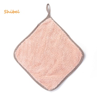 Shibel ฟองน้ํา ผ้าฟลีซ แบบนิ่ม สําหรับเช็ดทําความสะอาดจาน