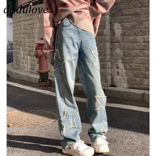 DaDulove💕 New Korean Version Retro High Waist WOMENS Jeans WOMENS Loose Wide Leg Pants plus Size Trousers