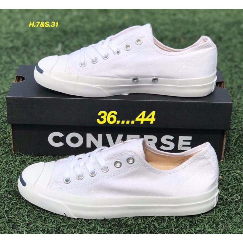 รองเท้าผ้าใบ-converse-x-สีขาวล้วนเมดอินอินโด