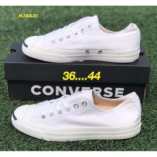 รองเท้าผ้าใบ Converse x สีขาวล้วนเมดอินอินโด