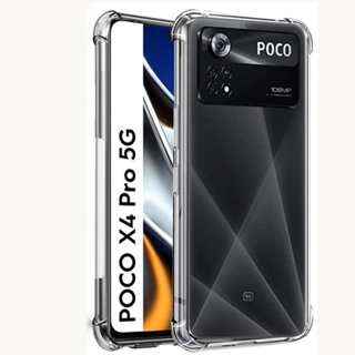 เคสโทรศัพท์ซิลิโคน TPU ใส แบบนิ่ม กันกระแทก สําหรับ Xiaomi POCO X3 NFC F2 M3 M4 X4 Pro 5G F3 Pocophone F1