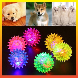 [Calamus] ลูกบอลยางเคี้ยวเรืองแสง ของเล่นสําหรับสัตว์เลี้ยง สุนัข