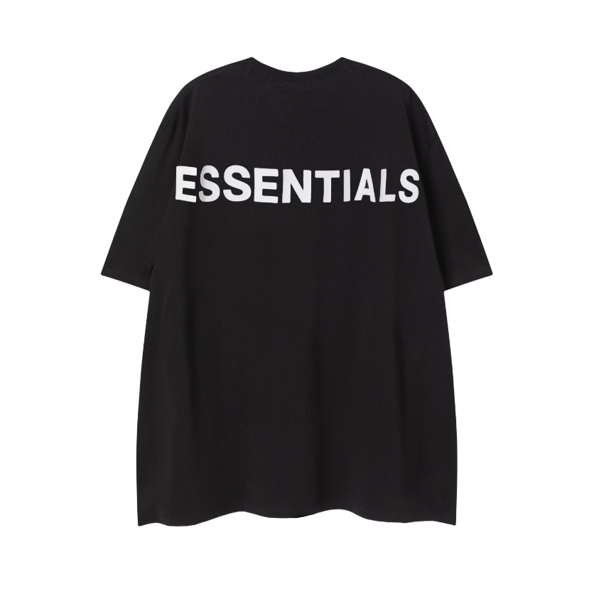 สินค้าพร้อมส่ง ! ใหม่ ESSENTIALS เสื้อยืดแขนสั้น พิมพ์ลายโลโก้สะท้อนแสง ...