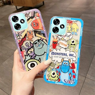 ใหม่ เคสโทรศัพท์มือถือแบบนิ่ม ใส กันกระแทก ลายการ์ตูนมอนสเตอร์น่ารัก แฟชั่น สําหรับ INFINIX HOT 30 30i 30 Play INFINIX HOT30 HOT30i 2023