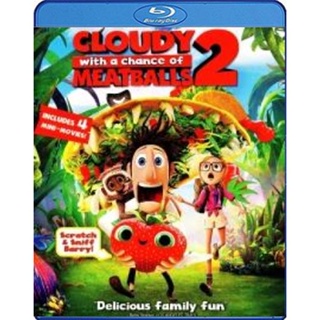 แผ่น Bluray หนังใหม่ Cloudy with a Chance of Meatballs 2 (2013) มหัศจรรย์ของกินดิ้นได้ (เสียง Eng /ไทย | ซับ Eng/ไทย) หน