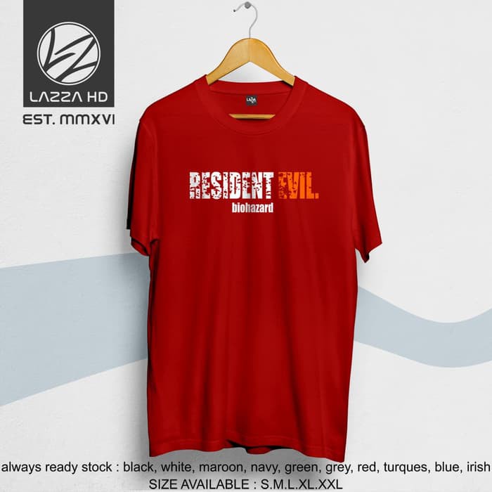 เสื้อยืด-พิมพ์ลาย-distro-resident-evil-7