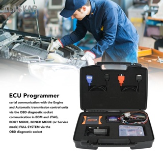 ALASKAR โปรแกรมเมอร์ ECU Tricore Clone บำรุงรักษาชิปจูน DTC กำจัดรหัส OBD2 อ่านเขียนเครื่องมือ US Plug 100-240V