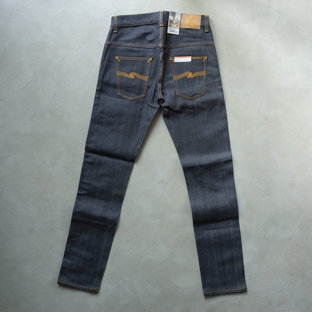 Thin Finn Dry Orange Selvage ยีนส์ผ้าริมญี่ปุ่น เฟดสวย เฟดคมชัด