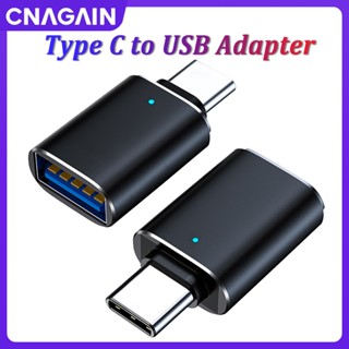 Cnagain อะแดปเตอร์แปลง Type c เป็น USB 3.0 OTG Type c ตัวผู้ เป็น USB ตัวเมีย สําหรับแล็ปท็อป Xiaomi Samsung USB c