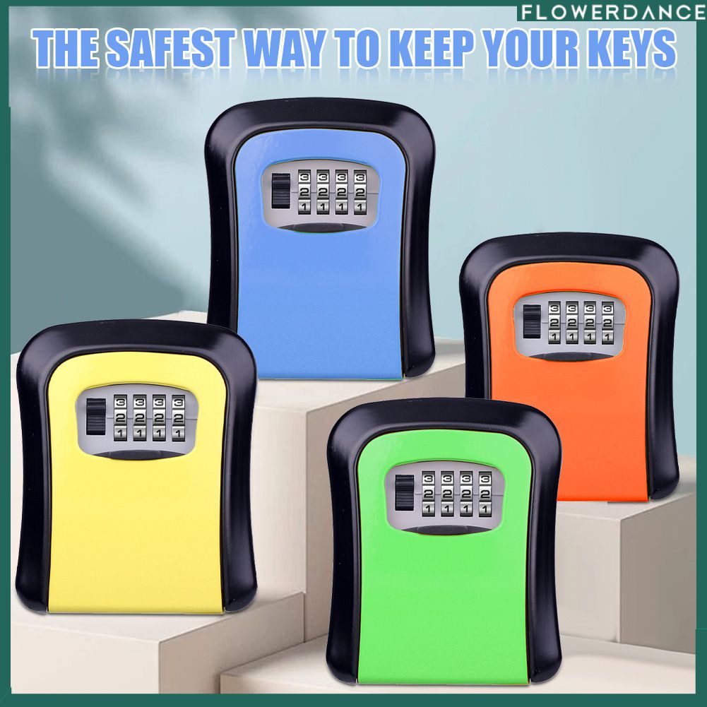 Key Locker Storage Wall Mount Key Safe Box Numbering Lock Key Storage